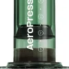 Aeropress Kaffe & Te<Clear Colors Green Coffee Press