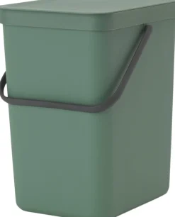 Brabantia Skraldespande<Affaldsspand m/låg sort. kon 25 ltr.