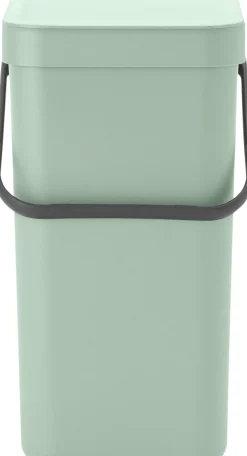 Brabantia Skraldespande<Affaldsspand m/låg sort.kon. 12 ltr