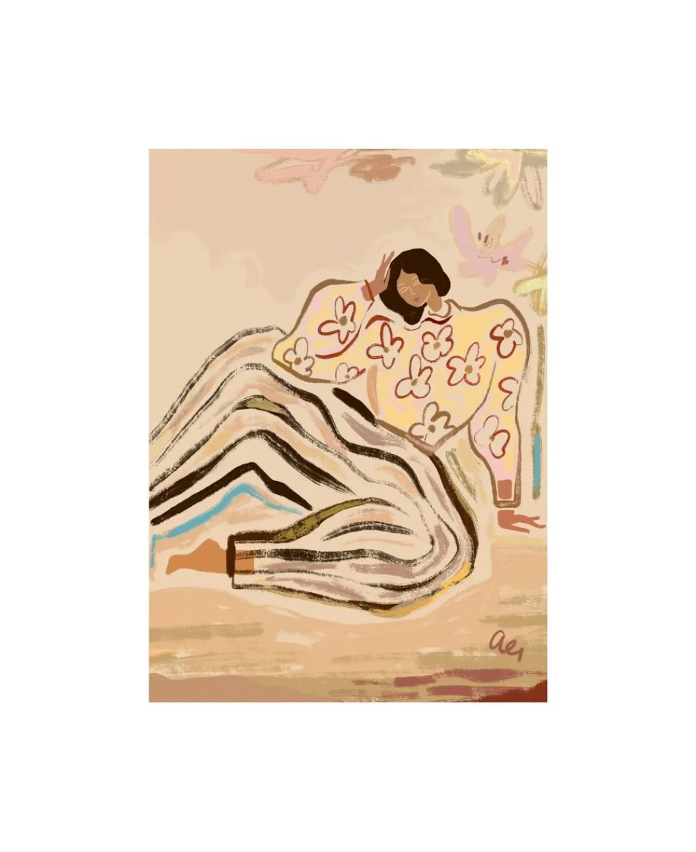 Poster & Frame Plakater & Rammer<Affordable Art Prints x Arty Guava - Another lazy day Flerfarvet