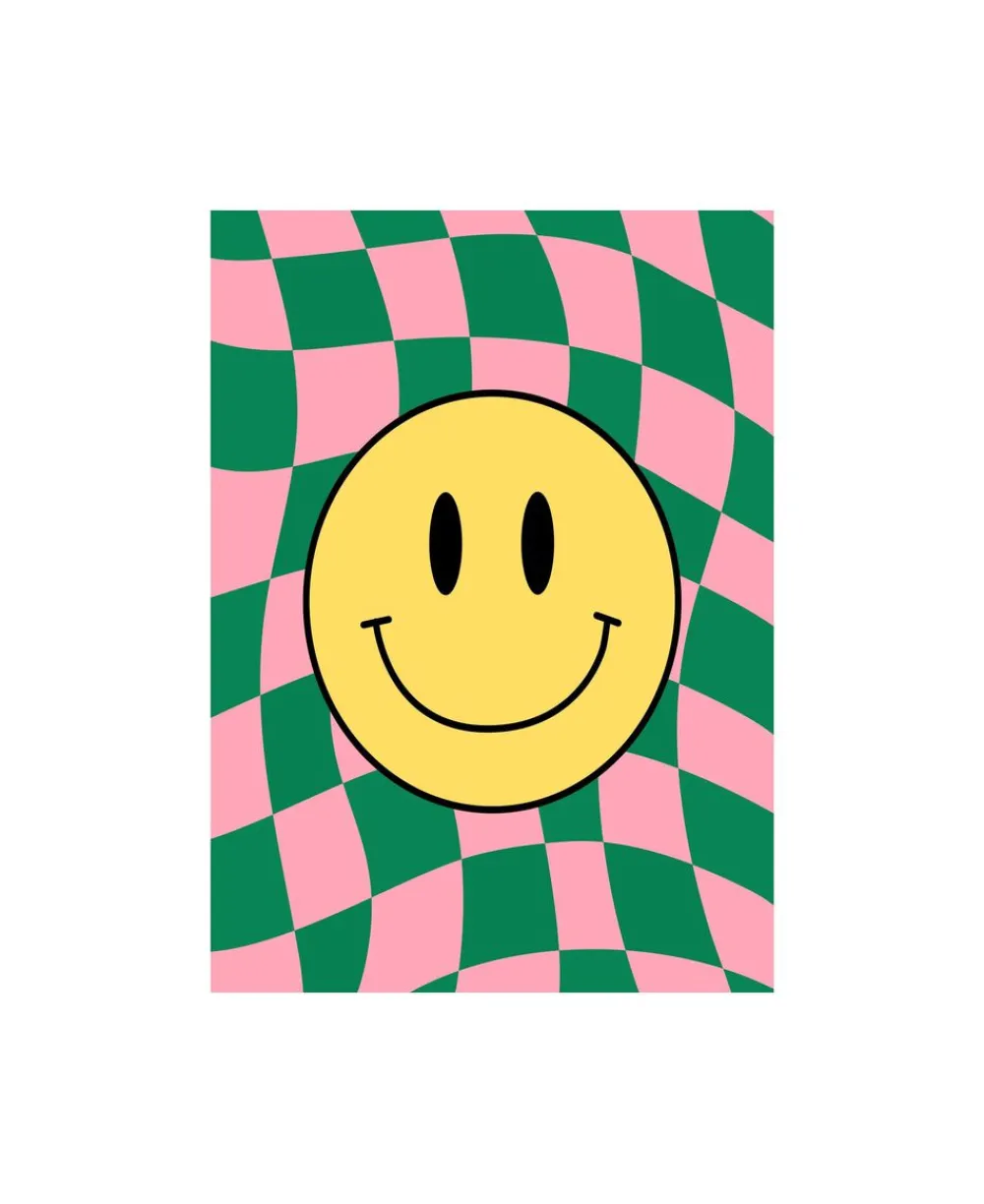 Poster & Frame Plakater & Rammer<Affordable Art Prints x Kintsugi99 - Checkered Bliss Flerfarvet