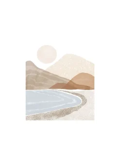 Poster & Frame Plakater & Rammer<Affordable Art Prints x Melloi Art Prints - Beach Sunset Art Flerfarvet