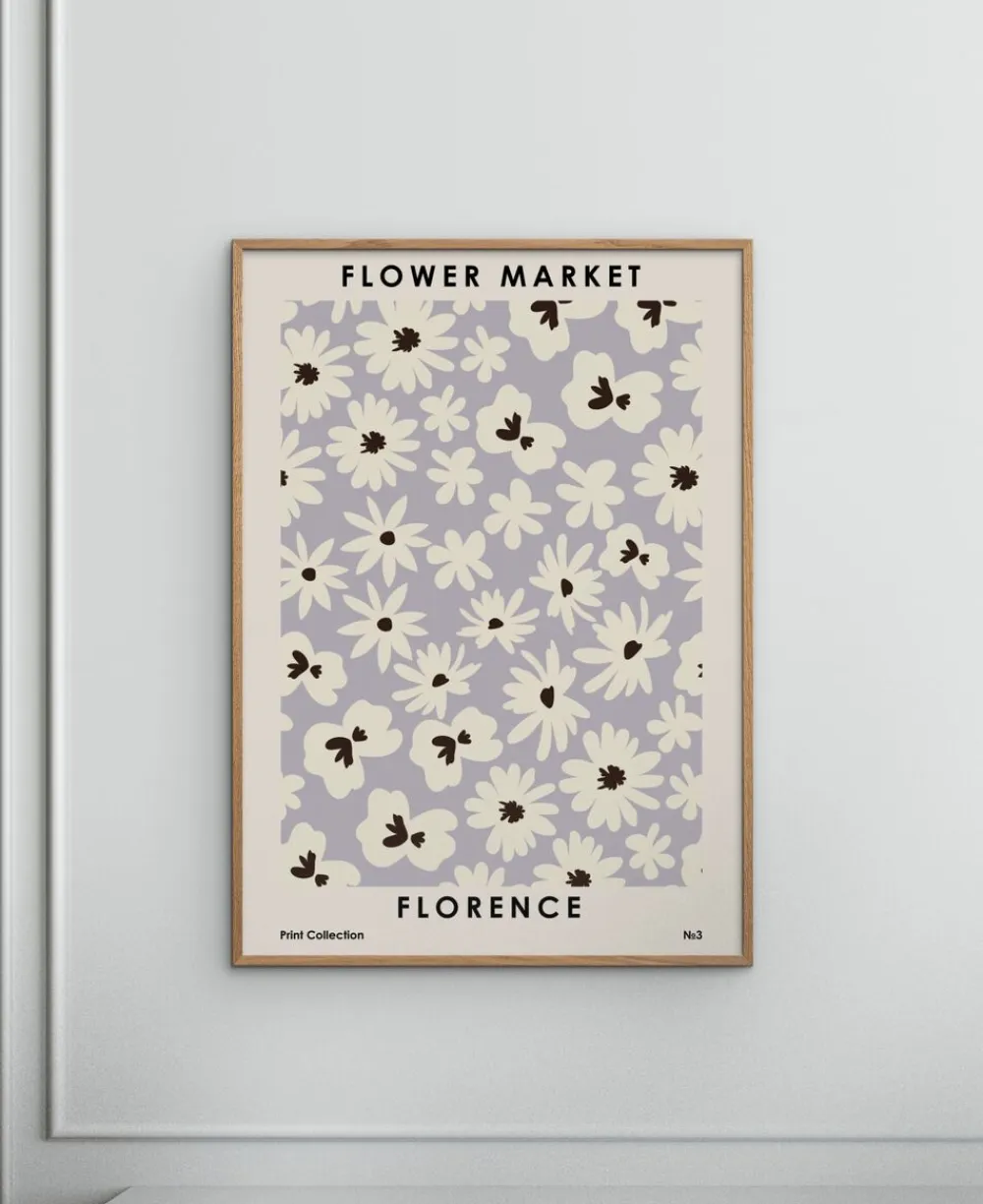 Poster & Frame Plakater & Rammer<Affordable Art Prints x NKTN - Flower Market Florence Flerfarvet
