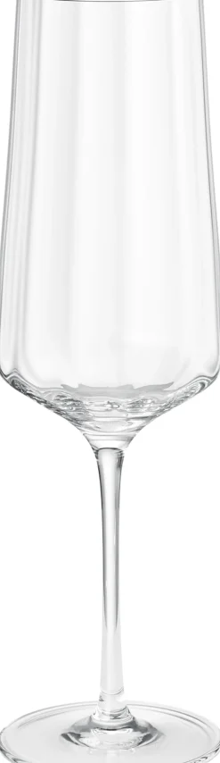 Georg Jensen Glas<BERNADOTTE champagneglas 27CL, 6 stk