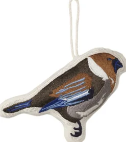 Broste Copenhagen Juletræspynt<Bird Broderet juletræspynt
