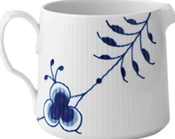 Royal Copenhagen Karafler & Kander<Blå Mega Riflet 70 cl. kande