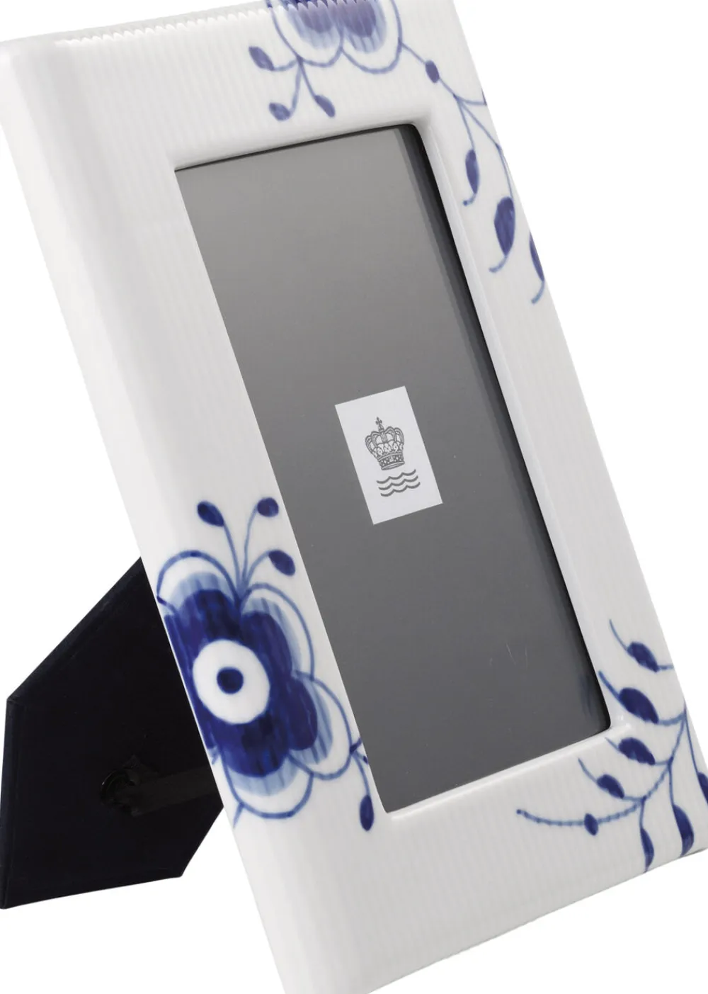 Royal Copenhagen Plakater & Rammer<Blå Mega Riflet Billedramme, 16,5x21 cm