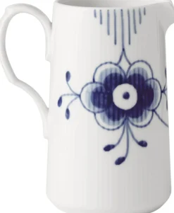 Royal Copenhagen Karafler & Kander<Blå Mega Riflet kande 50 cl