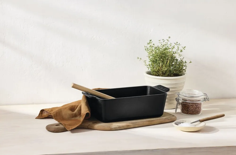 Le Creuset Bageartikler<Brødform 23cm Matte Black