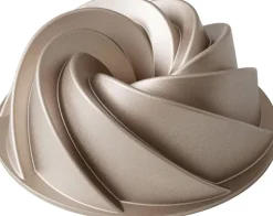 Blomsterberg Bageartikler<Bundt-kageform Swirl 24 x 9 cm Rose gold