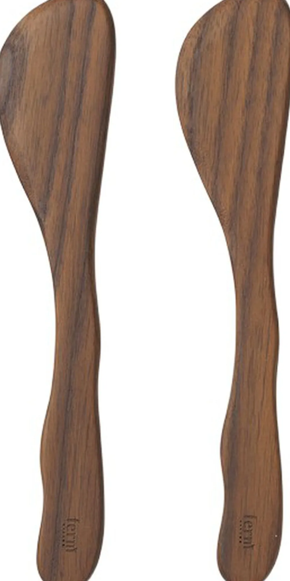 Ferm Living Køkkenartikler|Bestik<Cairn Butter Knives - Set of 2 - Dark Brown