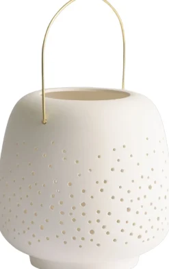Uyuni Trådløse Lamper<Ceramic lantern, big, 20x20 cm