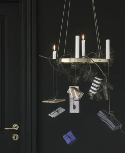 Ferm Living Adventsstager<Circle lysestage adventskrans