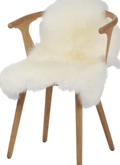 NATURES Collection Skind<90cm-up New Zealand Sheepskin, Long Wool Ivory 95x60