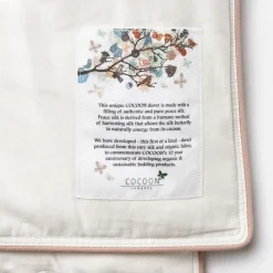 Cocoon Company Dyner<COCOON silkedyne, Mulberry Peace Silk - 140x200 cm