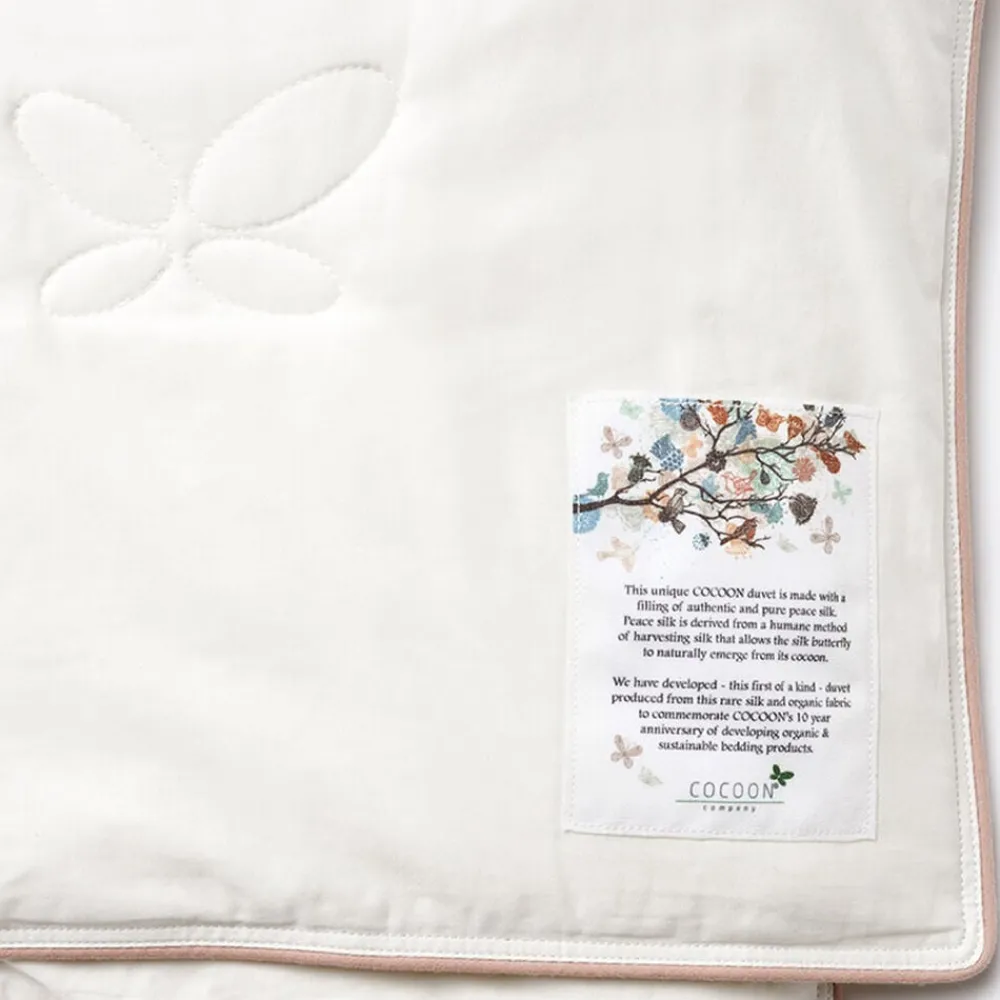 Cocoon Company Dyner<COCOON silkedyne, Mulberry Peace Silk - 140x200 cm
