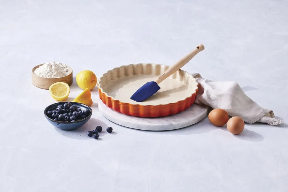 Le Creuset Bageartikler<Craft Dejskraber Azure Blue