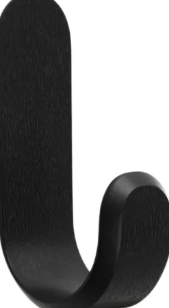 Normann Copenhagen Knager & Knagerækker<Curve knage Sort