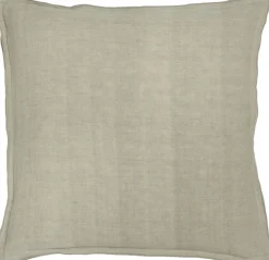 Bungalow Puder<Cushion 50x50cm Linen Celery