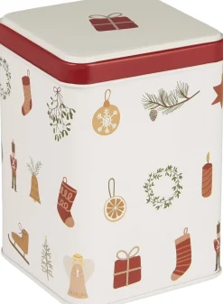Ib Laursen Opbevaring<Dåse m/juleikoner My Nostalgic Christmas