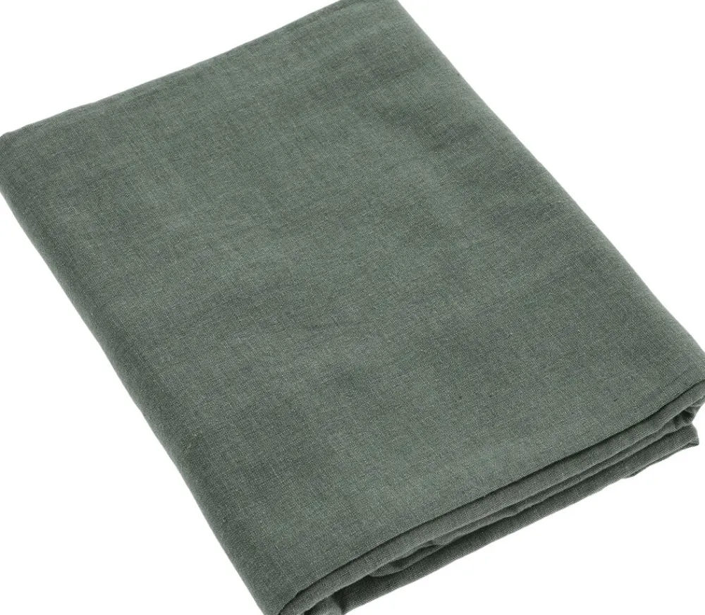 Bastian Tekstiler Til Borddækning<Dug 320 x 140 cm Forest green 100% ny bomuld