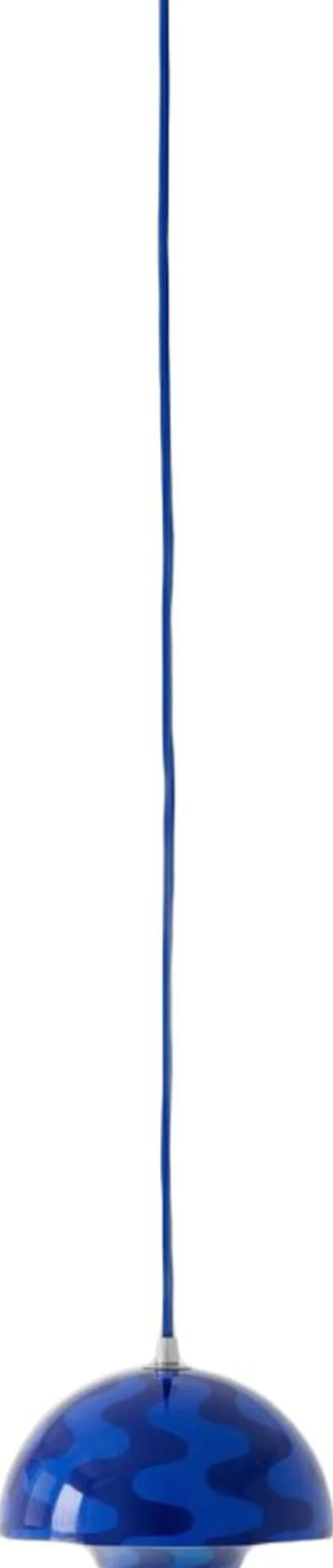 &Tradition Pendler<Flowerpot Pendant VP10 Ø16 cm Cobalt Blue & Twilight Blue pa