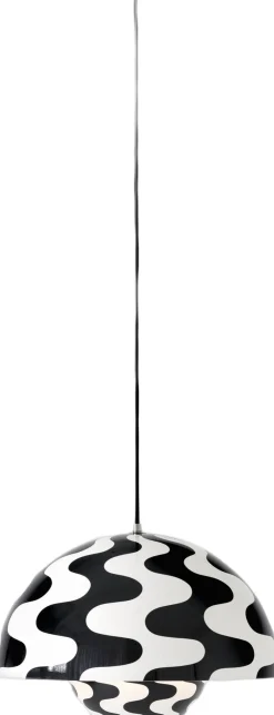 &Tradition Pendler<Flowerpot Pendant VP7, Black/White