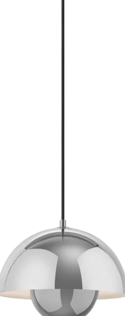 &Tradition Pendler<Flowerpot Pendant VP1, Chrome-Plated