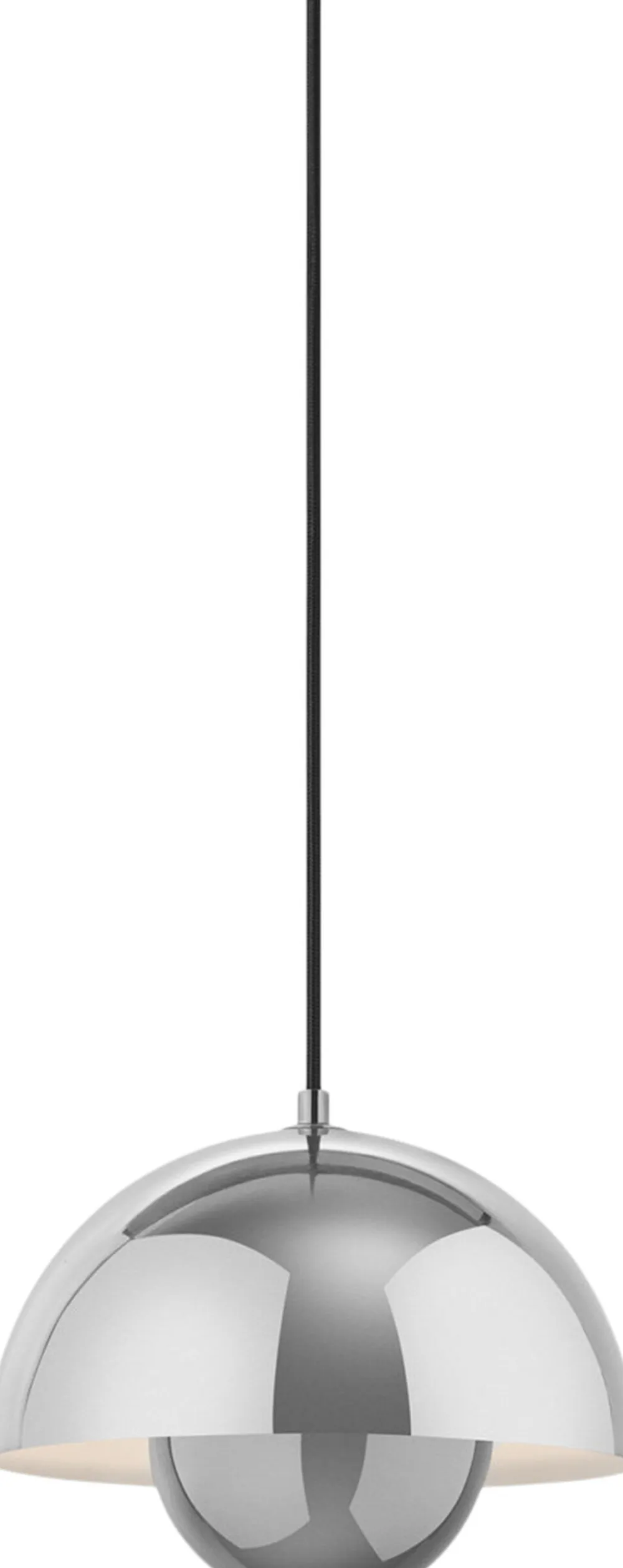 &Tradition Pendler<Flowerpot Pendant VP1, Chrome-Plated
