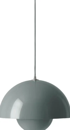 &Tradition Pendler<Flowerpot VP2, Pemdel Stone blue
