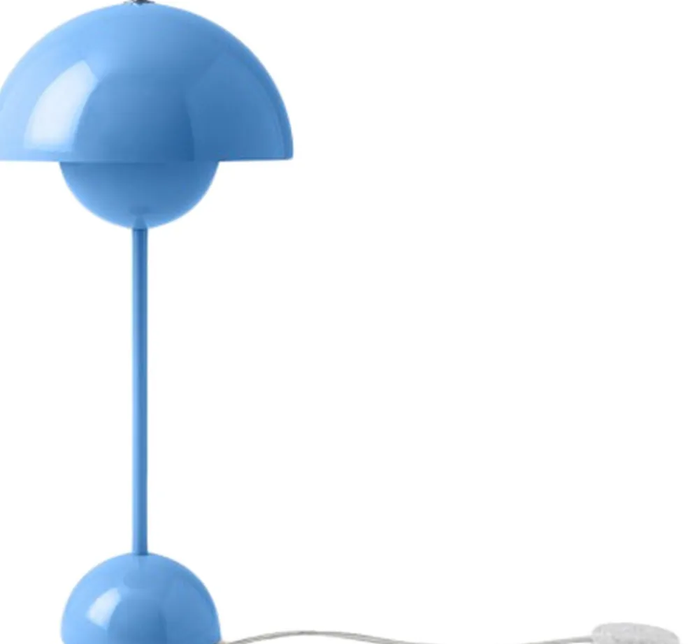 &Tradition Bordlamper<Flowerpot VP3, Table Lamp Swim blue