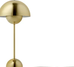 &Tradition Bordlamper<Flowerpot VP3, Table Lamp Brass