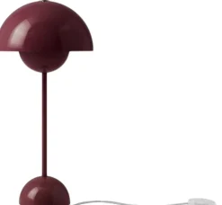 &Tradition Bordlamper<Flowerpot VP3, Table Lamp Dark plum