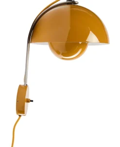 &Tradition Væglamper<Flowerpot Wall Lamp VP8, Mustard