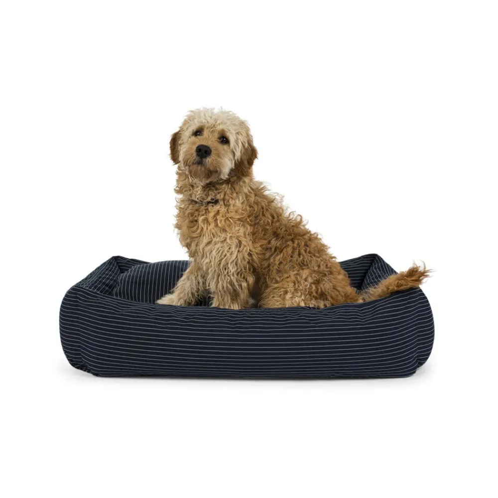 Fossflakes Puder|Til Boligens Kæledyr<Hundeseng Blue pinstripe