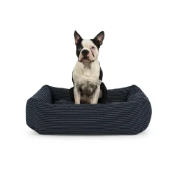 Fossflakes Puder|Til Boligens Kæledyr<Hundeseng Blue pinstripe