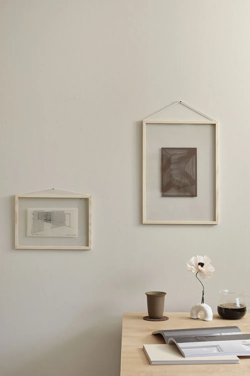 Moebe Plakater & Rammer<Frame A2 Ash
