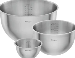 Zwilling Køkkenmaskiner<Fresh & Save BOWLS Skål sæt S/M/L / 3-dele, Rustfrit stål, S