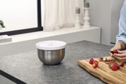 Zwilling Køkkenmaskiner<Fresh & Save BOWLS Vakuumskål M / 19 cm, Rustfrit stål, Sølv