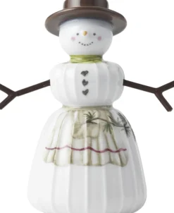 Kähler Julepynt<Hammershøi Christmas Snekone H11 hvid m. deko