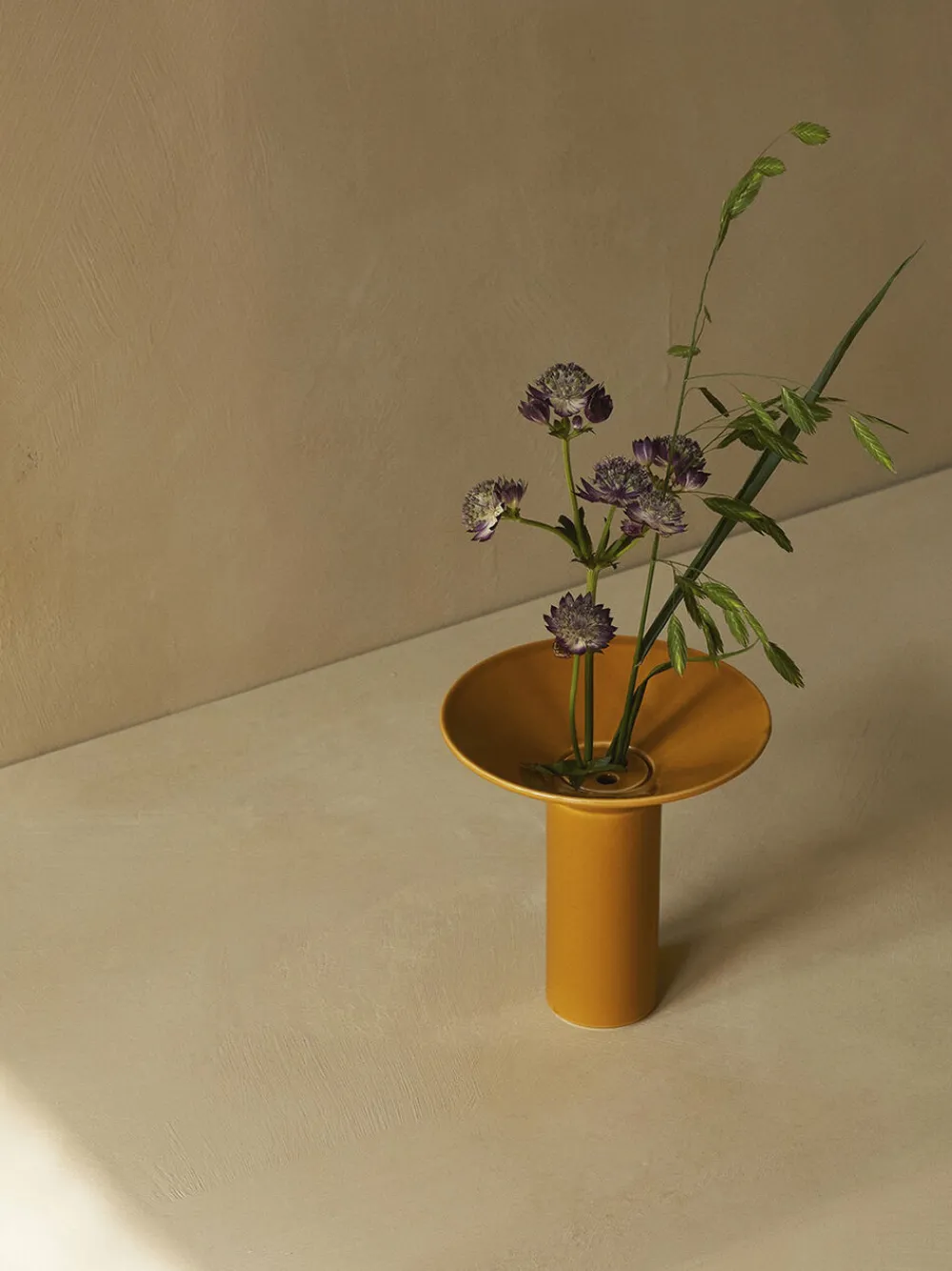 Audo Copenhagen Vaser & Urtepotteskjulere<Hana Vase, H14,5, Ochre