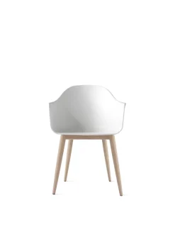 Audo Copenhagen Møbler<Harbour Dining Chair, Wood Base, Sh