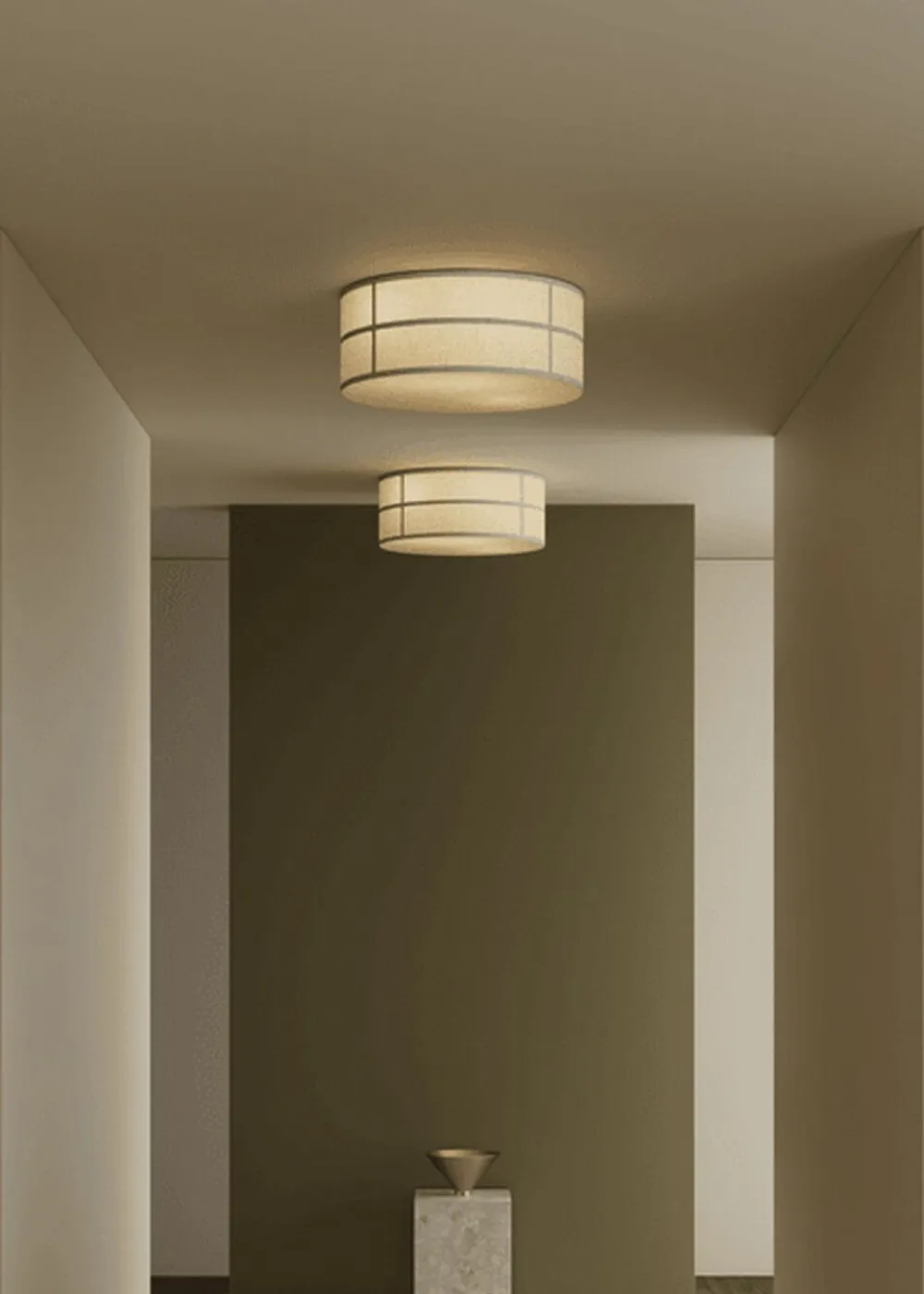 Audo Copenhagen Loftlamper<Hashira Ceiling Lamp, Raw, CE