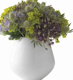 Royal Copenhagen Vaser & Urtepotteskjulere<Hvid Riflet 15 cm. vase - medium