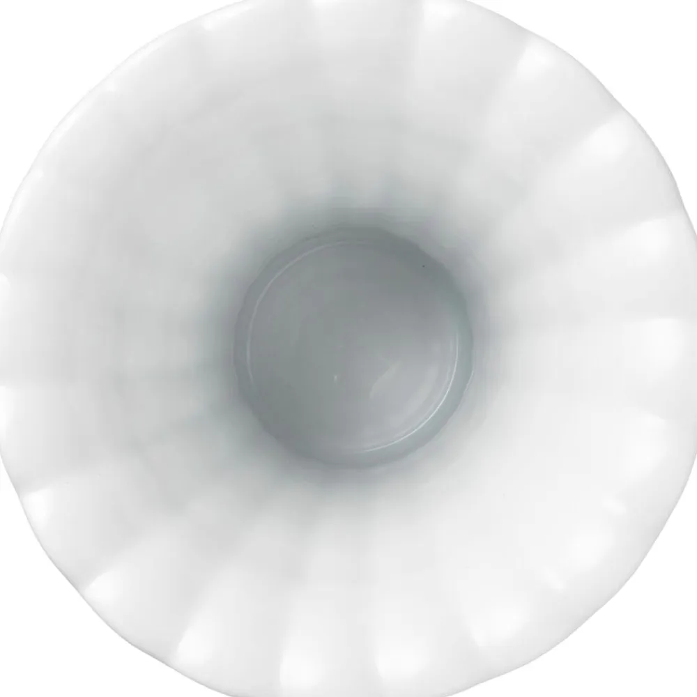 Royal Copenhagen Vaser & Urtepotteskjulere<Hvid vase med guldkant, 23 cm