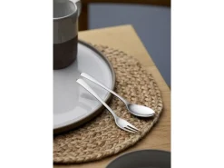 Gense Bestik<Kagegaffel Steel Line 16 cm Blankt stål