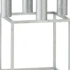Audo Copenhagen Lys & Lysestager|Adventsstager<Kubus 4 - Zinc