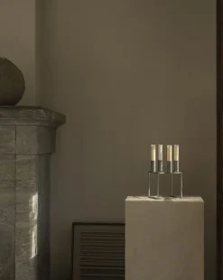 Audo Copenhagen Lys & Lysestager|Adventsstager<Kubus 4 - Zinc