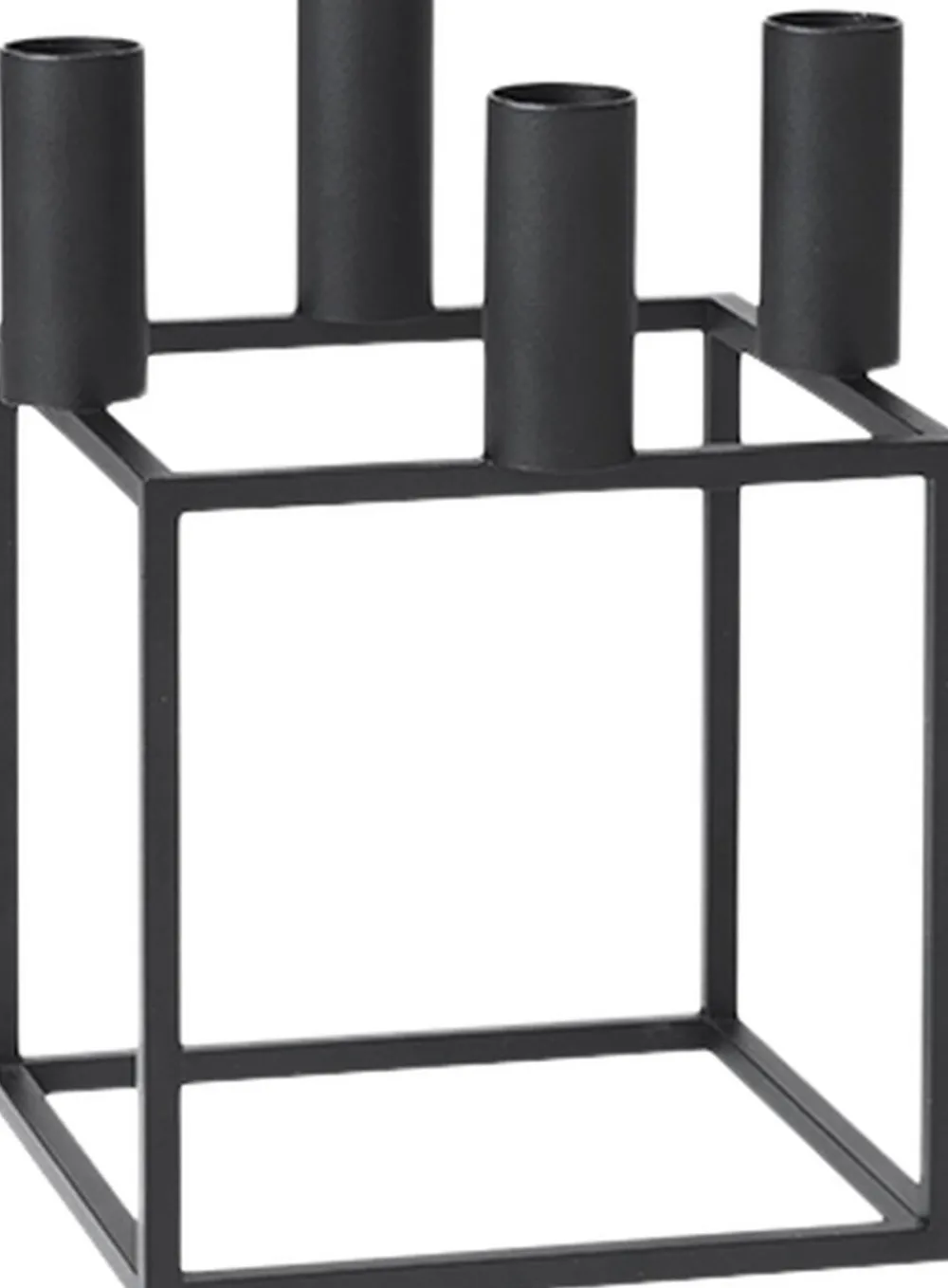 Audo Copenhagen Adventsstager<Kubus 4, Candle Holder, Black