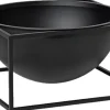 Audo Copenhagen Vaser & Urtepotteskjulere|Møbler<Kubus Bowl centerpiece, Large, Blac